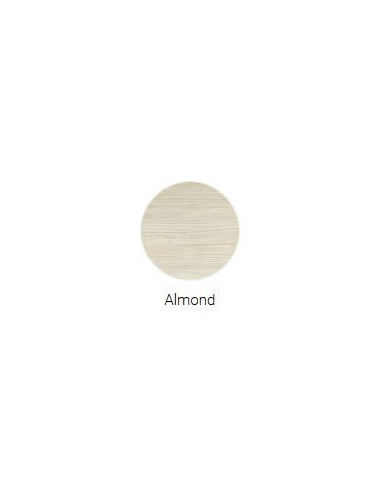Arbi mensola per bacinella d'appoggio Almond L 105 x P 45,5 x H 8 cm