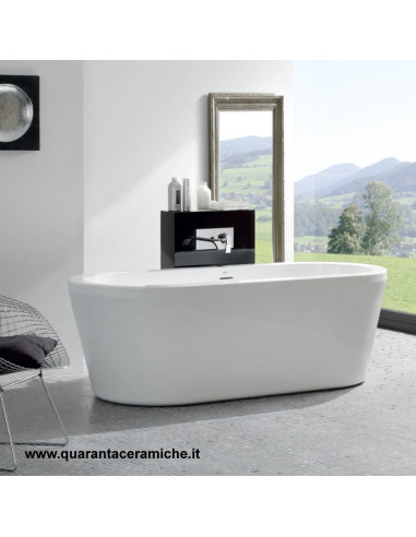 Vasca Da Bagno Prezzi.Jacuzzi Jadis Vasca Da Bagno Freestanding Jad10000000 Miglior Prezzo