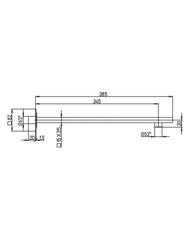 Soffione doccia in acciaio inox Soffione doccia a pioggia Soffione doccia  benessere V304 25cm