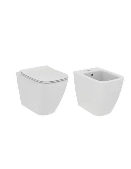 Wc a Terra Ideal Standard® i.Life B Filomuro Rimless Scarico Traslato  Bianco - Iperceramica