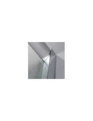 Box doccia quadrato Zaffiro 75x75 cristallo stampato 6 mm altezza 190 cm